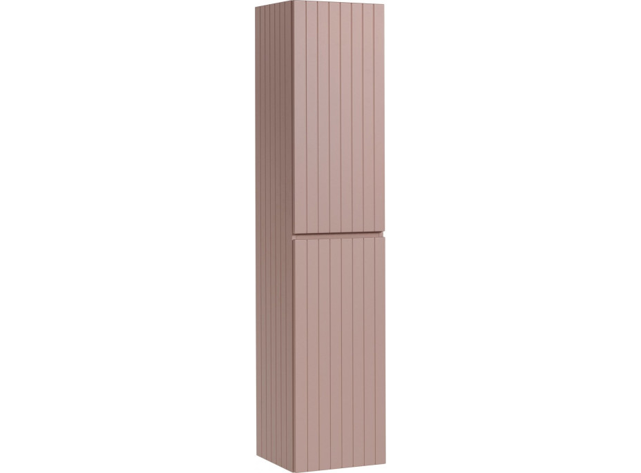 Koupelnová závěsná skříňka ICON - rose - vysoká