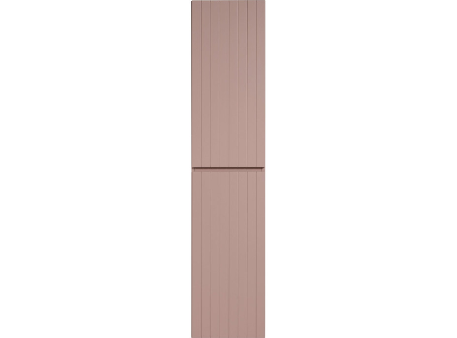 Koupelnová závěsná skříňka ICON - rose - vysoká