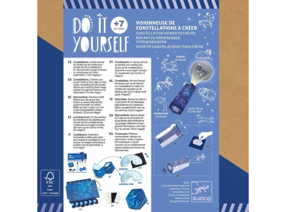 DJECO DIY Promítačka souhvězdí