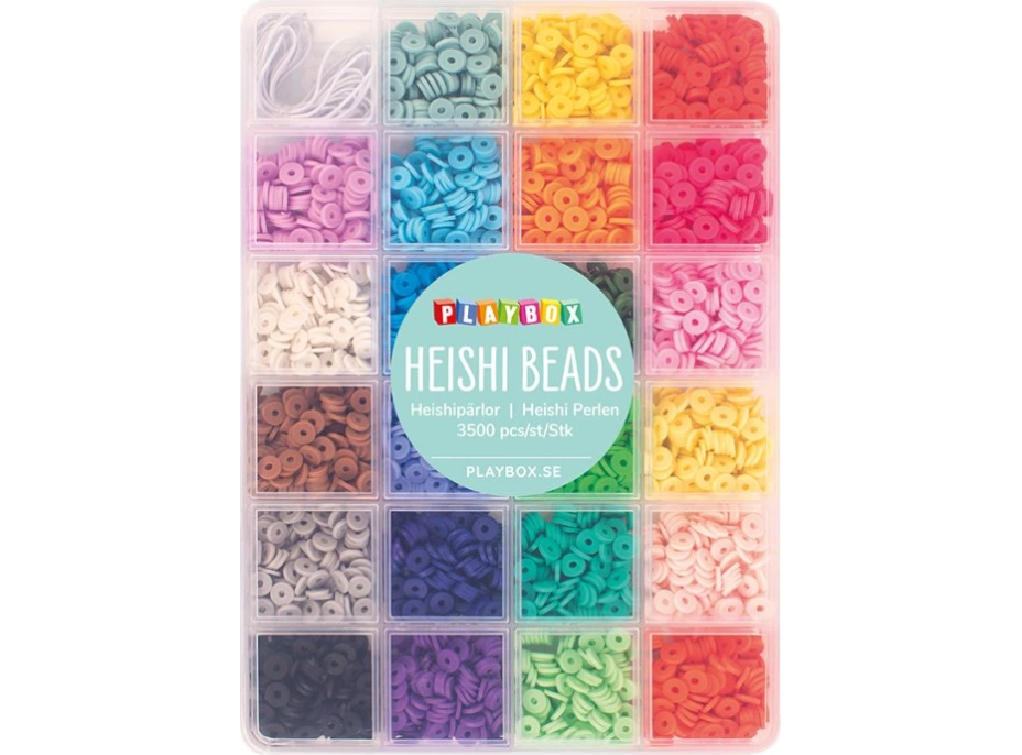 PLAYBOX Heishi korálky 3500ks