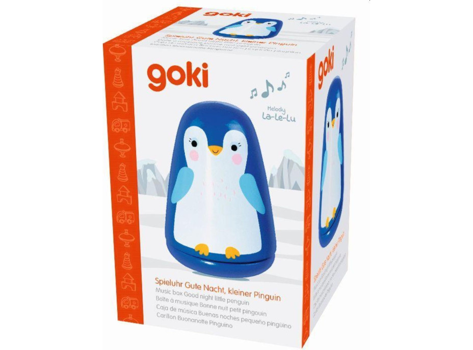 GOKI Hrající Tučňák, melodie: La-Le-Lu