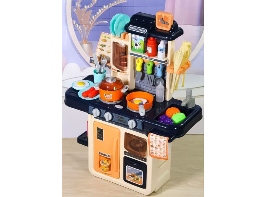 ECOTOYS Kuchyňka se zvuky a světly - modrá