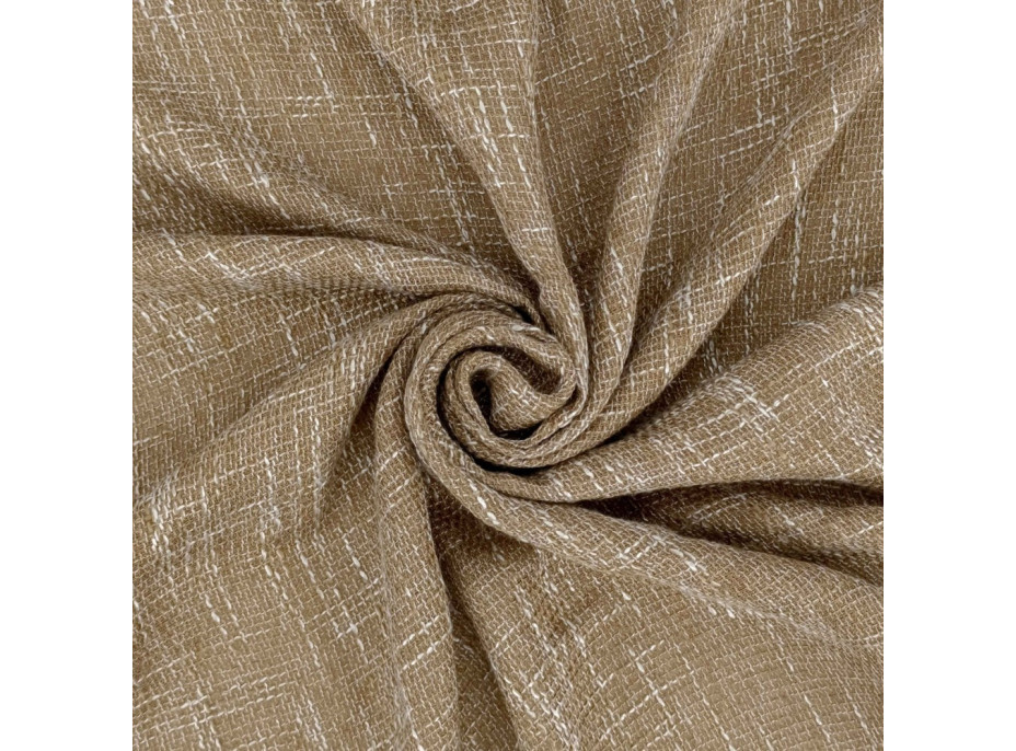 Povlak na polštář LOOM 43x43 cm - hnědý