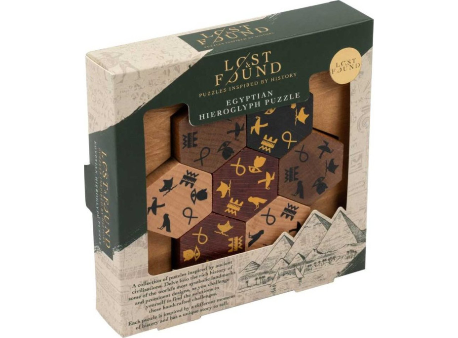 PROFESSOR PUZZLE LOST&FOUND: Hlavolam Egyptské hieroglyfy