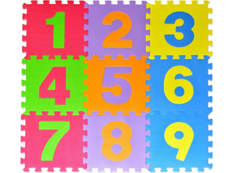 Pěnové puzzle Čísla (28x28)