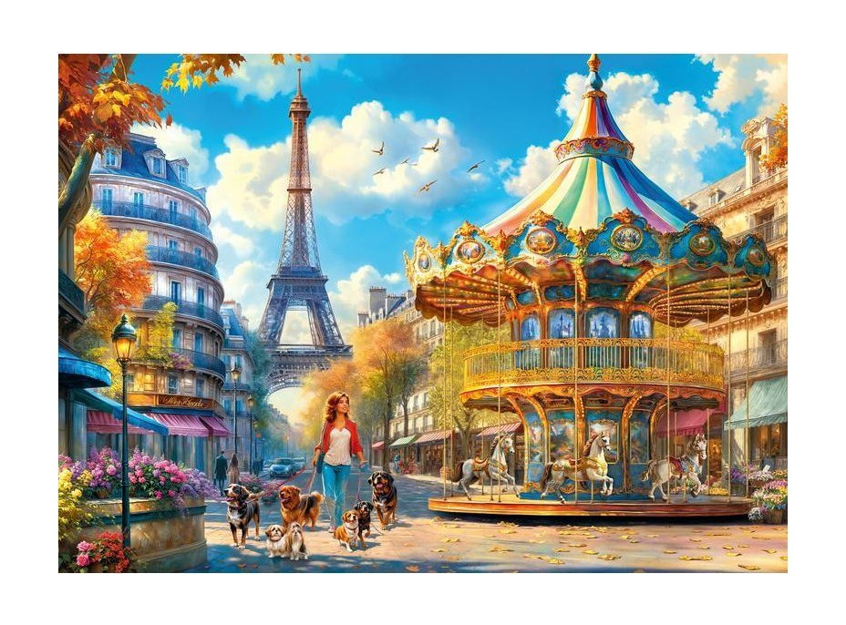CHERRY PAZZI Puzzle Den v Paříži 500 dílků