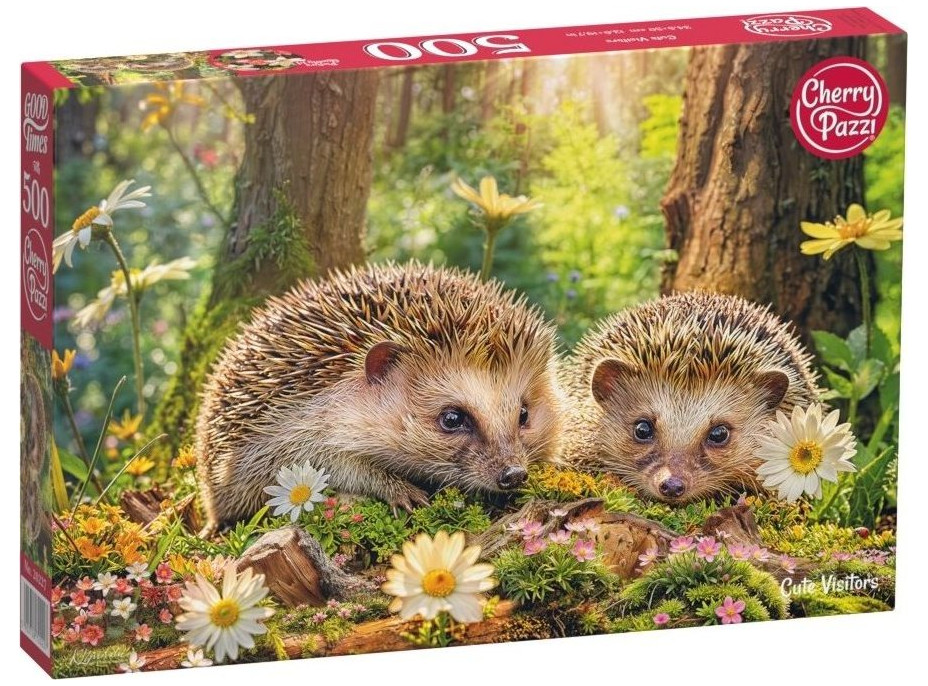 CHERRY PAZZI Puzzle Roztomilí návštěvníci 500 dílků