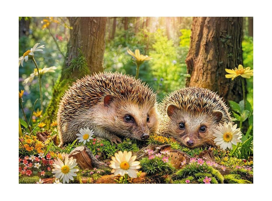 CHERRY PAZZI Puzzle Roztomilí návštěvníci 500 dílků