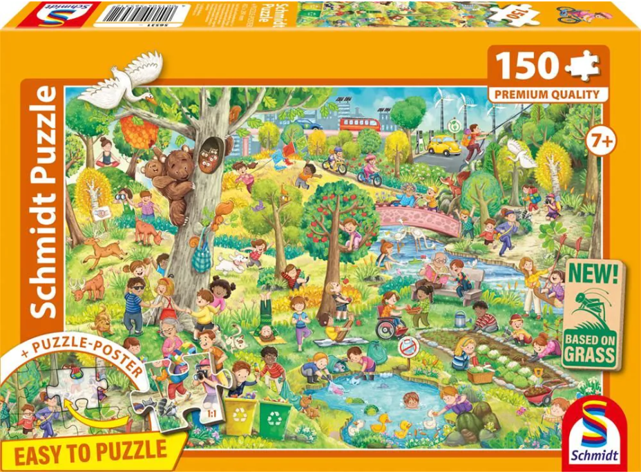 SCHMIDT Puzzle Šťastná planeta 150 dílků