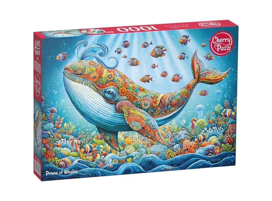 CHERRY PAZZI Puzzle Velrybí princ 1000 dílků