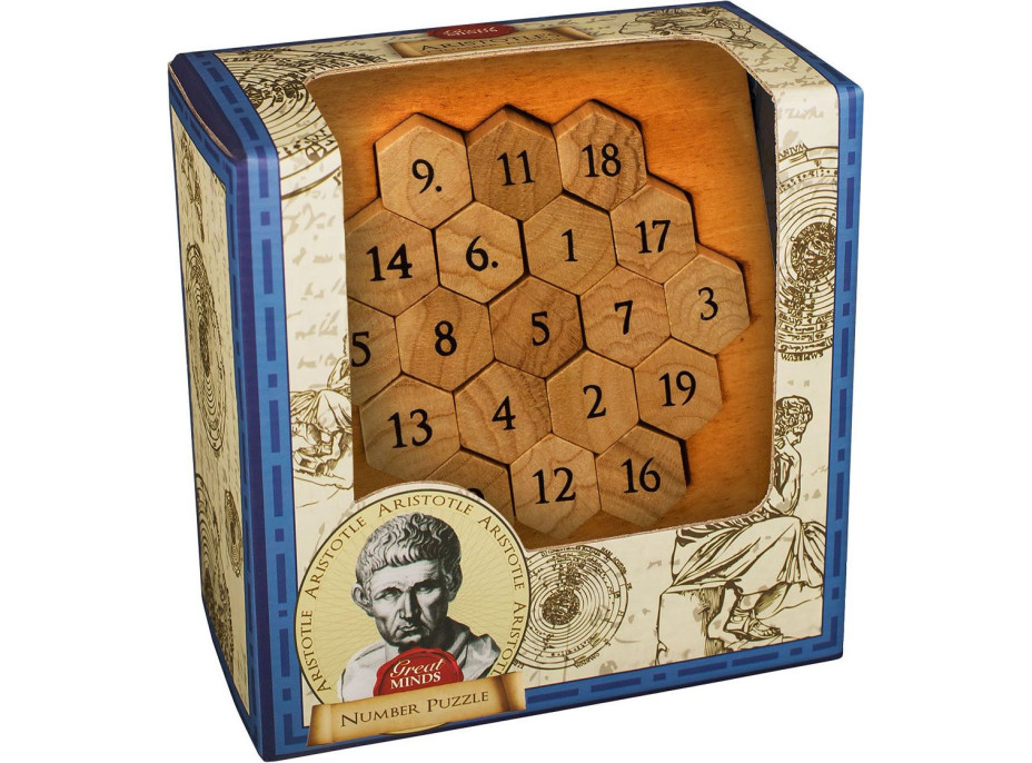 PROFESSOR PUZZLE Great Minds: Aristotelův číselný hlavolam