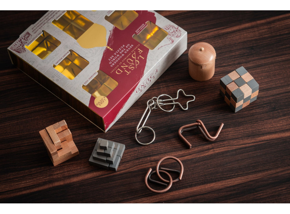 PROFESSOR PUZZLE LOST&FOUND: Hlavolam Sedm divů světa 7v1