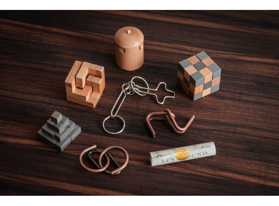PROFESSOR PUZZLE LOST&FOUND: Hlavolam Sedm divů světa 7v1