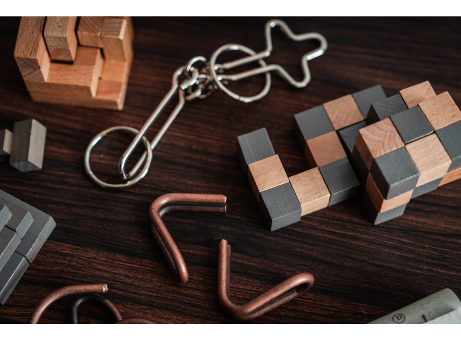 PROFESSOR PUZZLE LOST&FOUND: Hlavolam Sedm divů světa 7v1