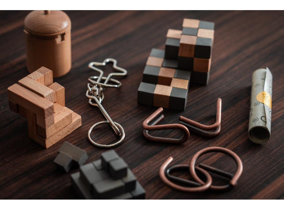 PROFESSOR PUZZLE LOST&FOUND: Hlavolam Sedm divů světa 7v1