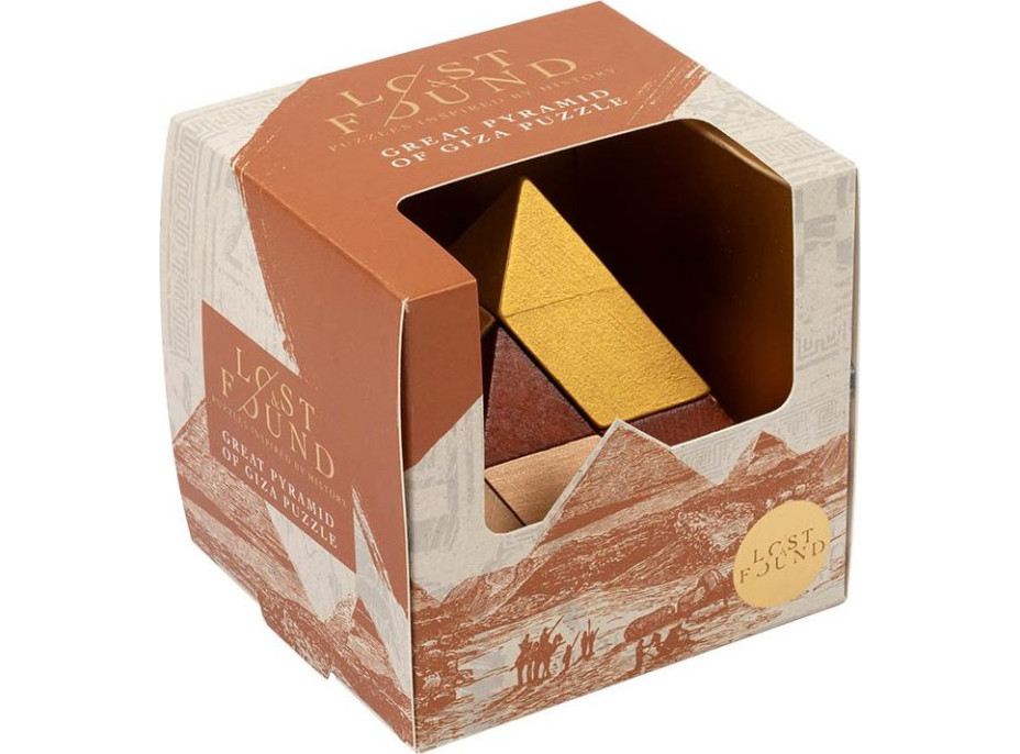 PROFESSOR PUZZLE LOST&FOUND: Hlavolam Velká pyramida v Gíze