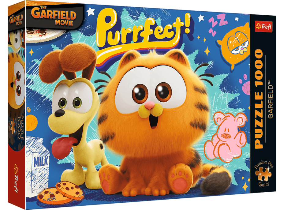 TREFL Puzzle Premium Plus Garfield 1000 dílků