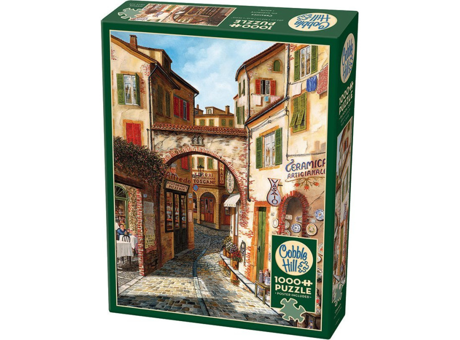 COBBLE HILL Puzzle Obchod s keramikou 1000 dílků