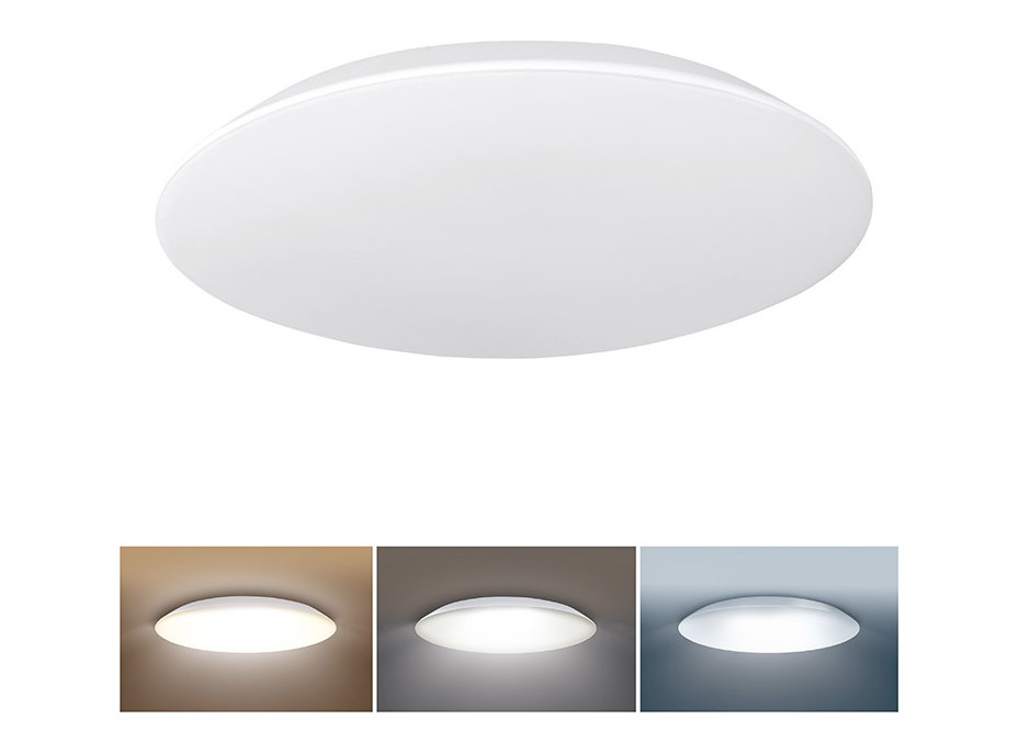 Solight LED osvětlení Adrano s ochranou proti vlhkosti, IP54, 18W, 1530lm, 3CCT, 28cm