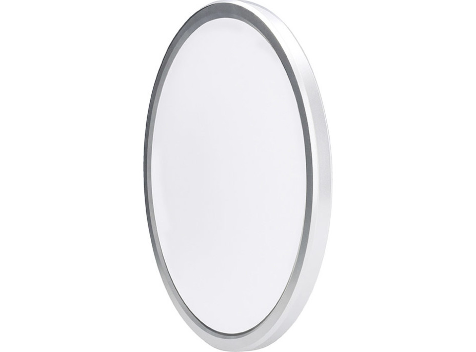 Solight LED osvětlení Acate s ochranou proti vlhkosti, IP54, 18W, 1620lm, 3CCT, 22cm, stříbrná
