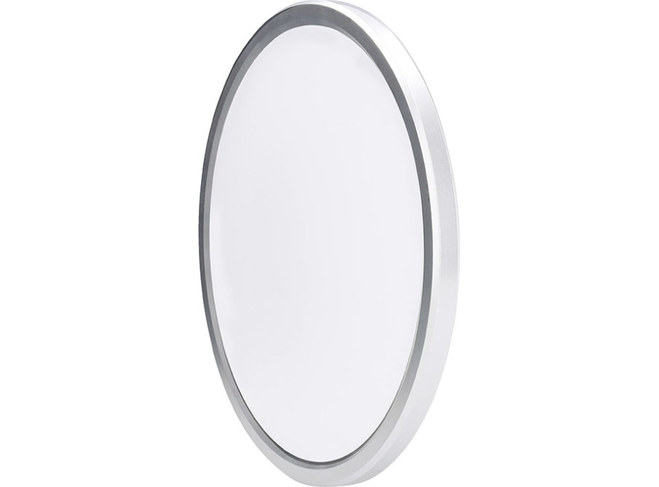 Solight LED osvětlení Acate s ochranou proti vlhkosti, IP54, 24W, 2160lm, 3CCT, 30cm, stříbrná