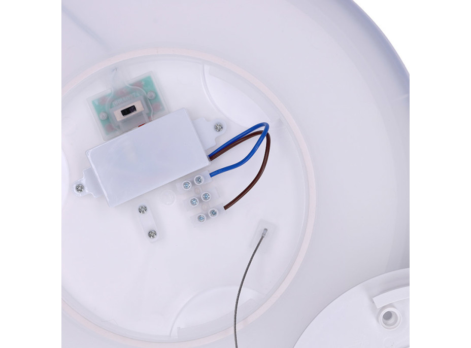 Solight LED osvětlení Acate s ochranou proti vlhkosti, IP54, 24W, 2160lm, 3CCT, 30cm, stříbrná