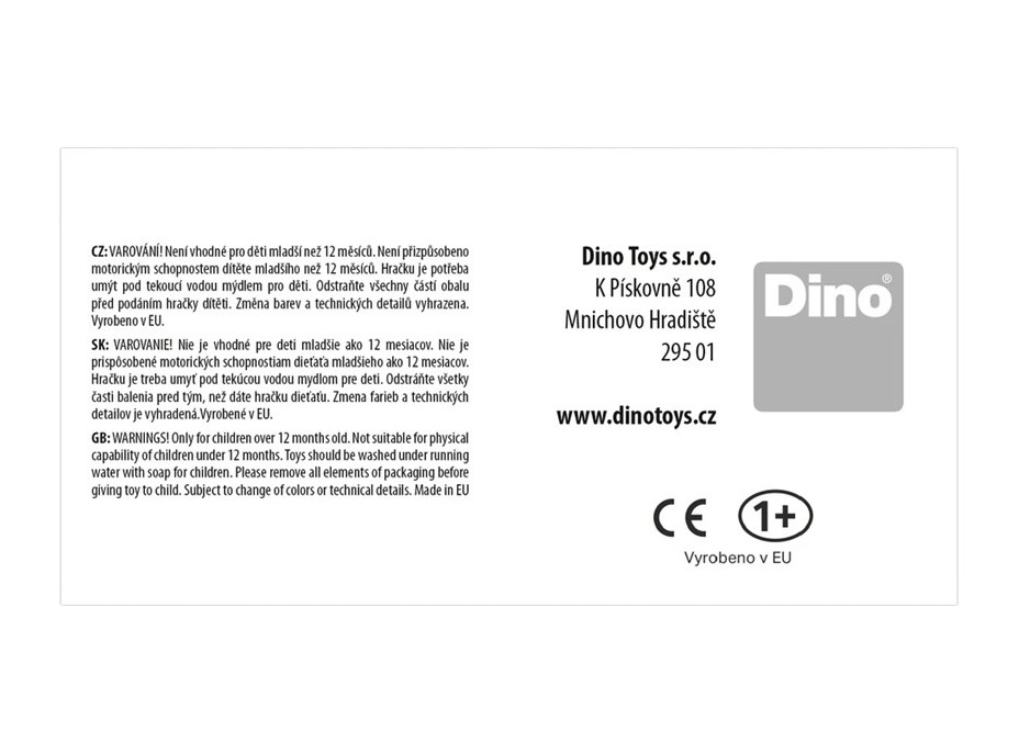Dino Tatra 148 oranžová pískový set 5 ks