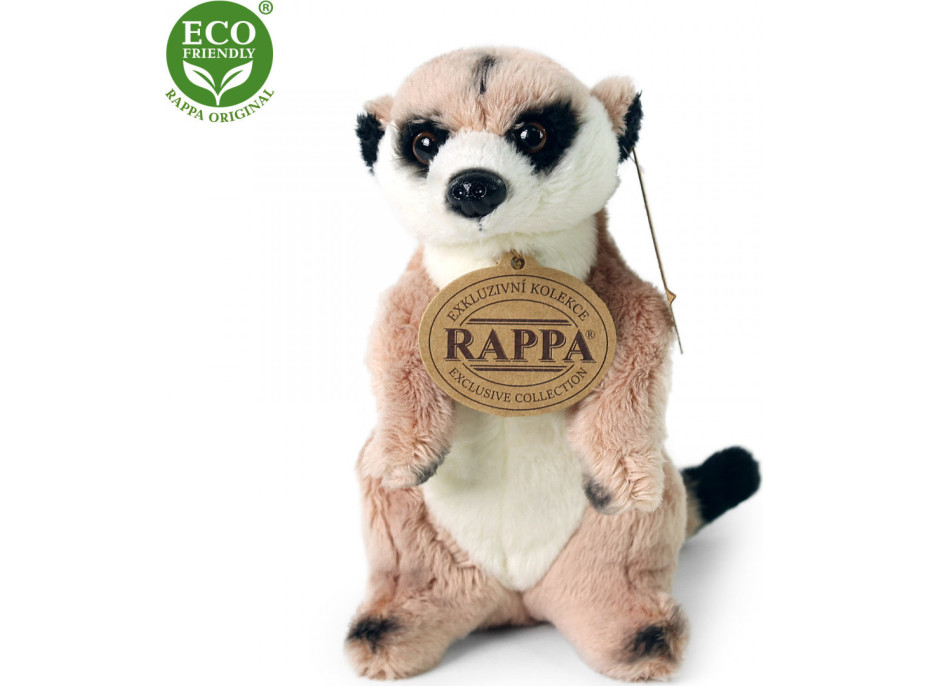 Rappa Plyšová surikata stojící 14 cm ECO-FRIENDLY