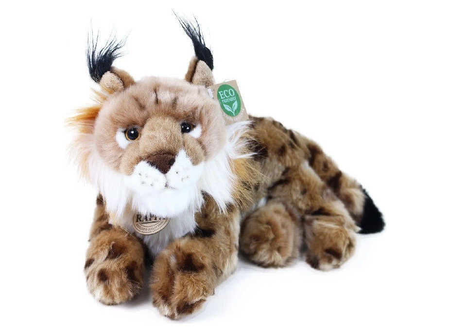 Rappa Plyšový rys ležící 28 cm