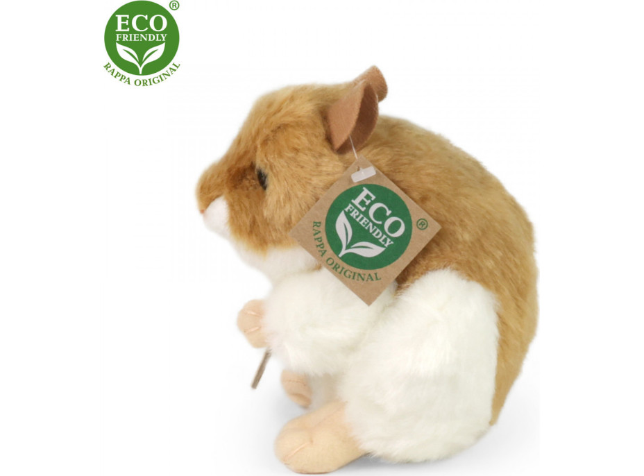 Rappa Plyšový křeček 13 cm ECO-FRIENDLY