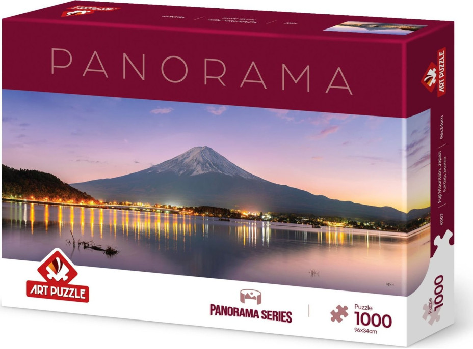 ART PUZZLE Panoramatické puzzle Hora Fuji, Japonsko 1000 dílků