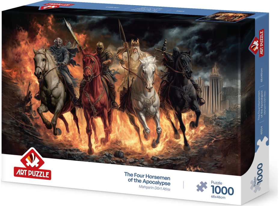 ART PUZZLE Puzzle Čtyři jezdci apokalypsy 1000 dílků