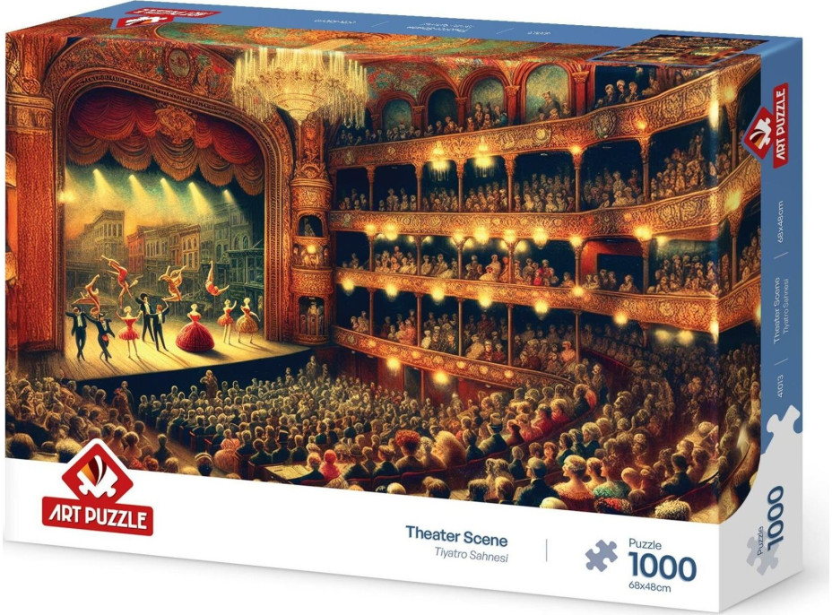 ART PUZZLE Puzzle Divadelní scéna 1000 dílků
