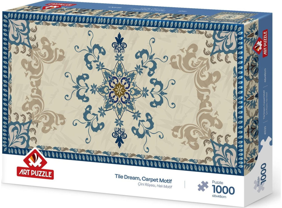 ART PUZZLE Puzzle Dlaždicový sen na koberci 1000 dílků