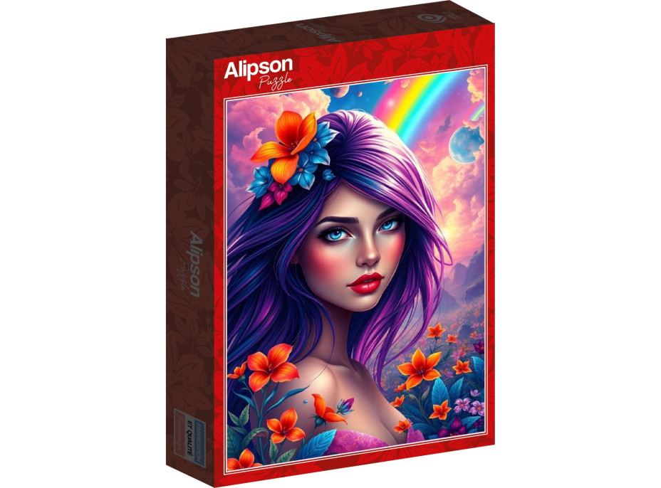 ALIPSON Puzzle Duhová dívka 500 dílků