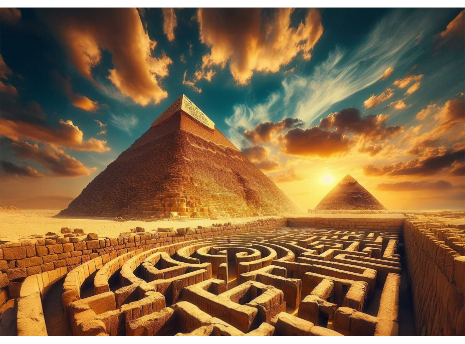 ART PUZZLE Puzzle Egyptské pyramidy 1000 dílků