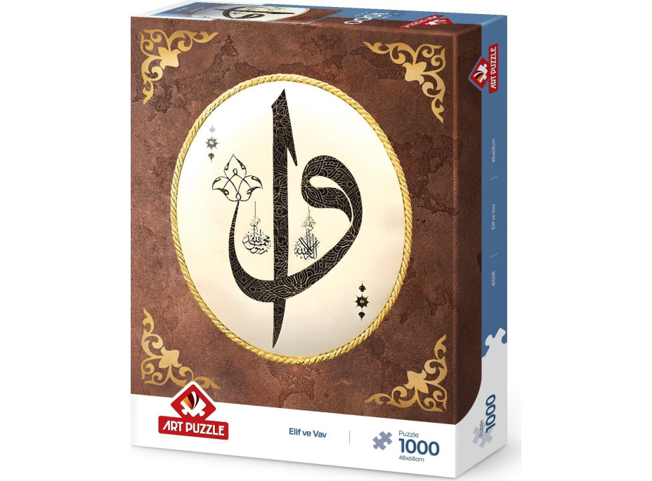 ART PUZZLE Puzzle Elif ve Vav 1000 dílků