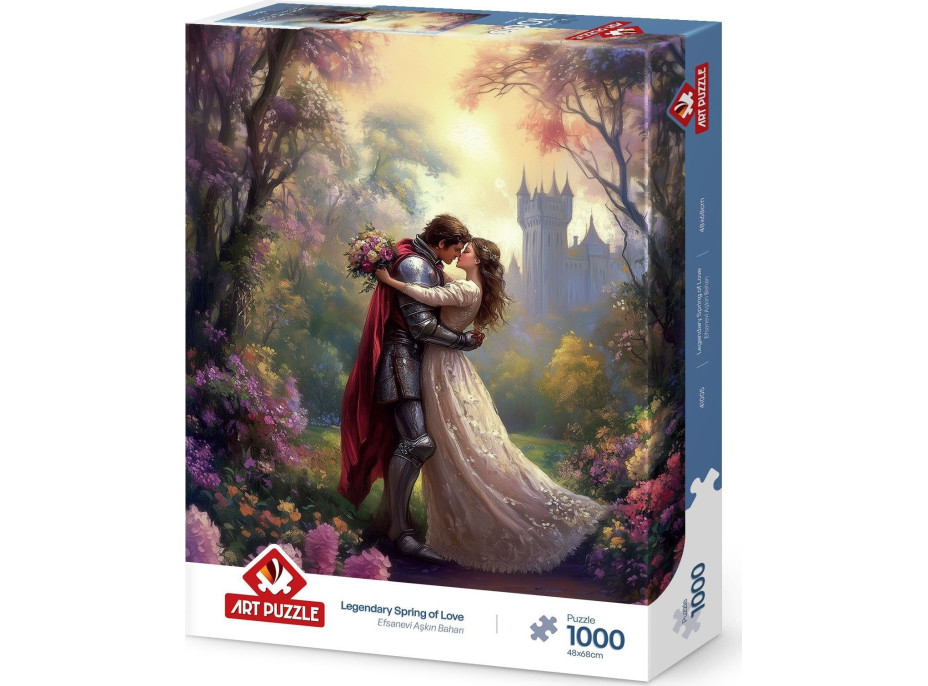 ART PUZZLE Puzzle Kouzelná jarní láska 1000 dílků