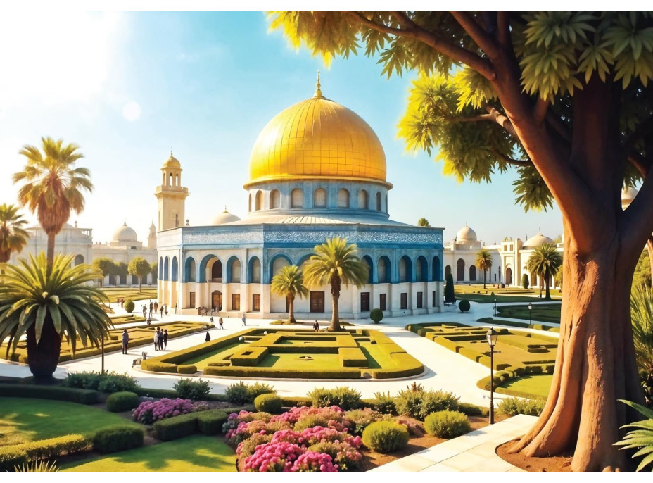 ART PUZZLE Puzzle Mešita al-Aksá 1000 dílků