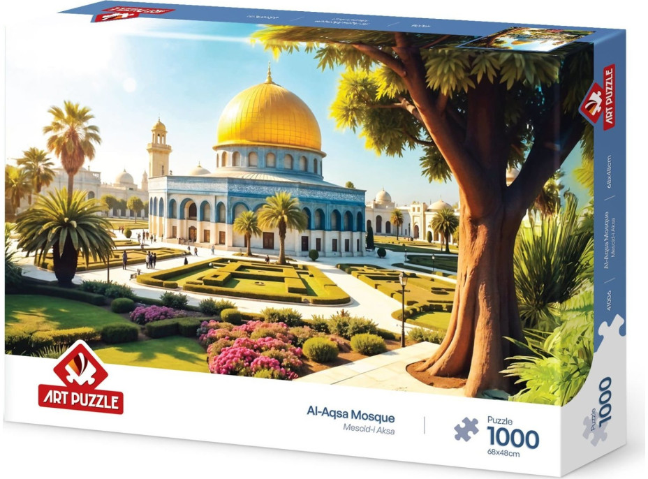 ART PUZZLE Puzzle Mešita al-Aksá 1000 dílků