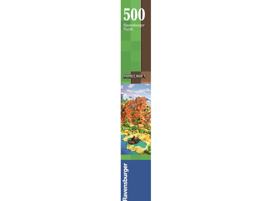 RAVENSBURGER Puzzle Minecraft 500 dílků