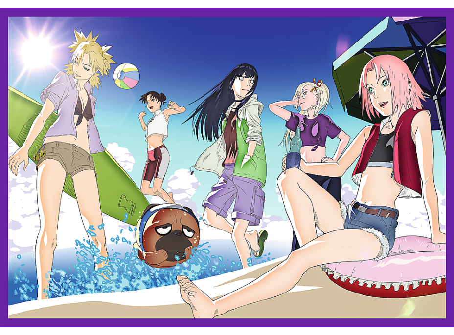 TREFL Puzzle Naruto Shippuden: Dobrodružství Naruta Uzumaki 4x250 dílků