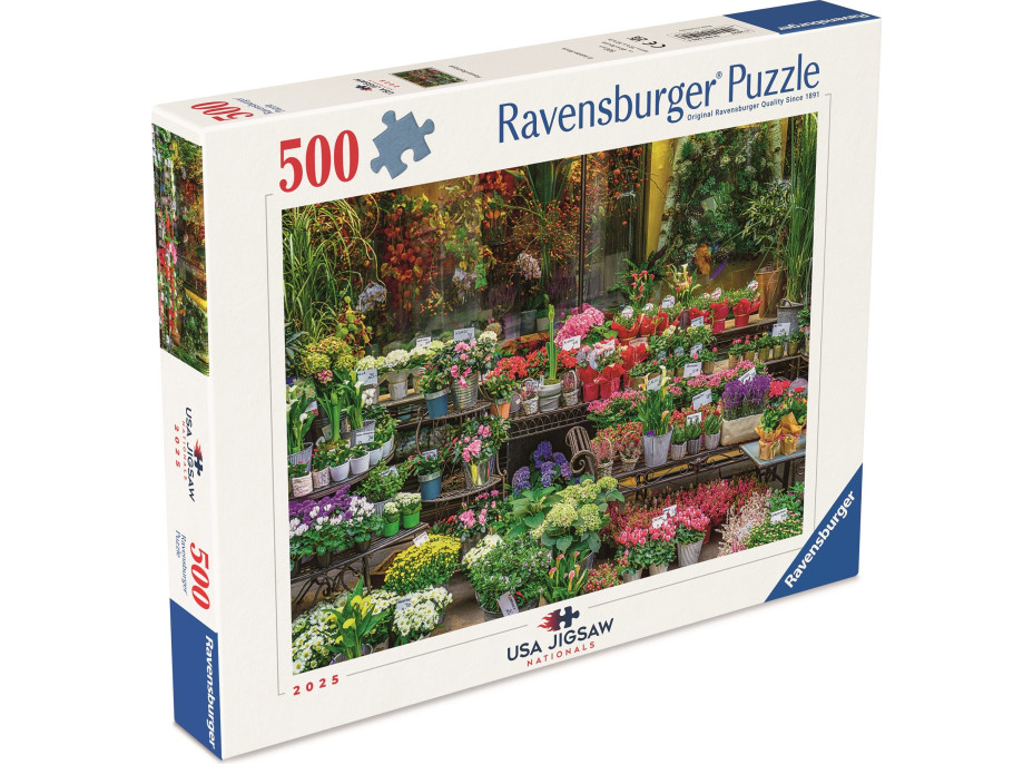 RAVENSBURGER Puzzle Pobřeží Na Pali, Havaj 500 dílků