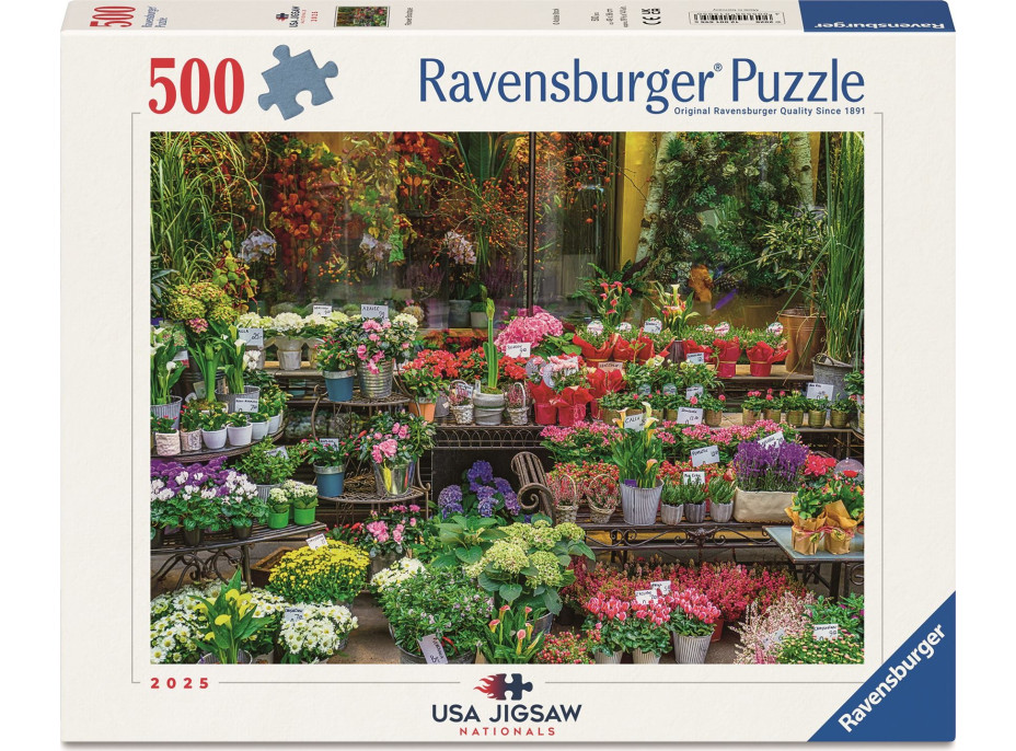 RAVENSBURGER Puzzle Pobřeží Na Pali, Havaj 500 dílků