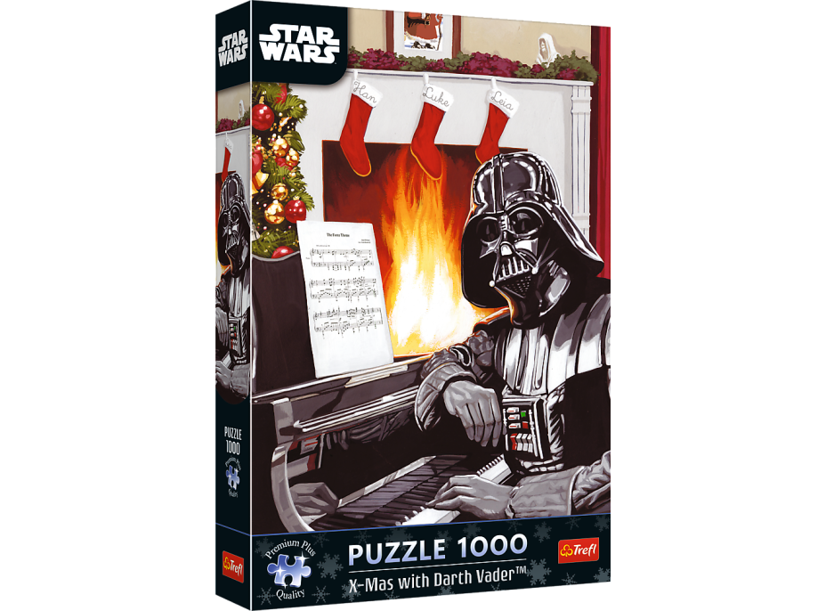 TREFL Puzzle Premium Plus Star Wars: Vánoce s Darth Vaderem 1000 dílků