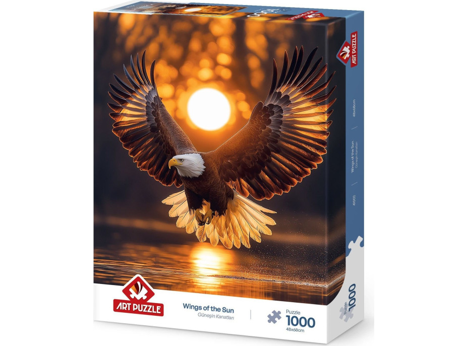 ART PUZZLE Puzzle Prosluněná křídla 1000 dílků