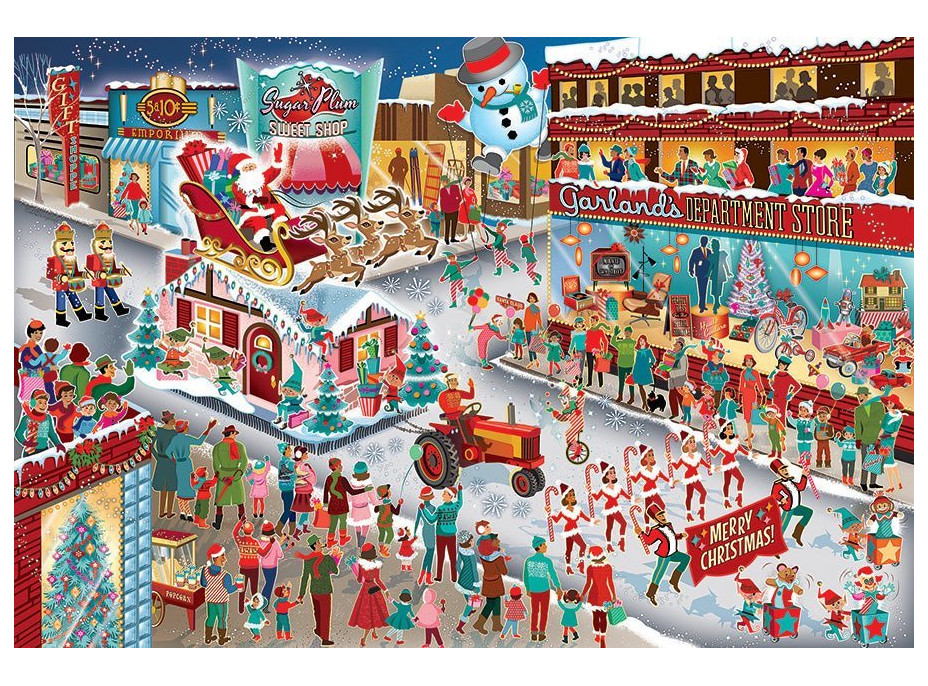 COBBLE HILL Puzzle Santova přehlídka 2000 dílků