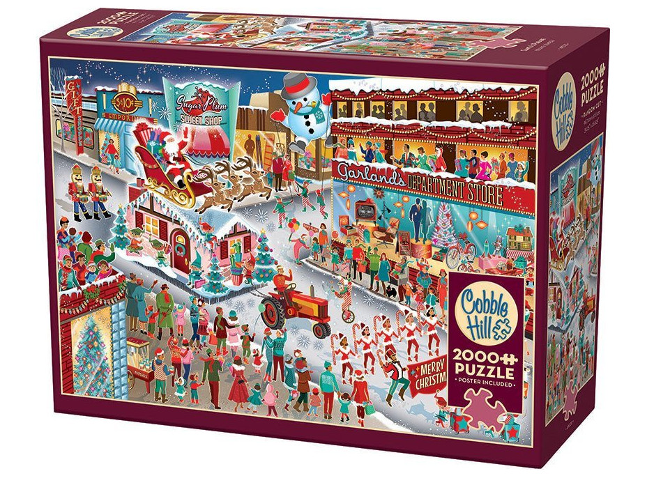 COBBLE HILL Puzzle Santova přehlídka 2000 dílků