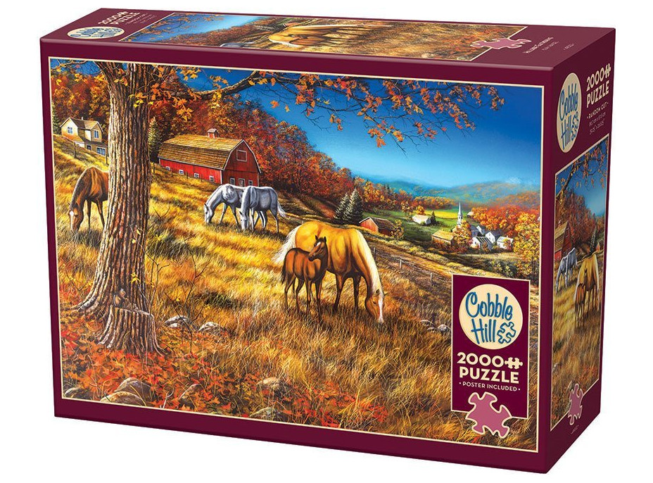 COBBLE HILL Puzzle Setkání na svahu 2000 dílků