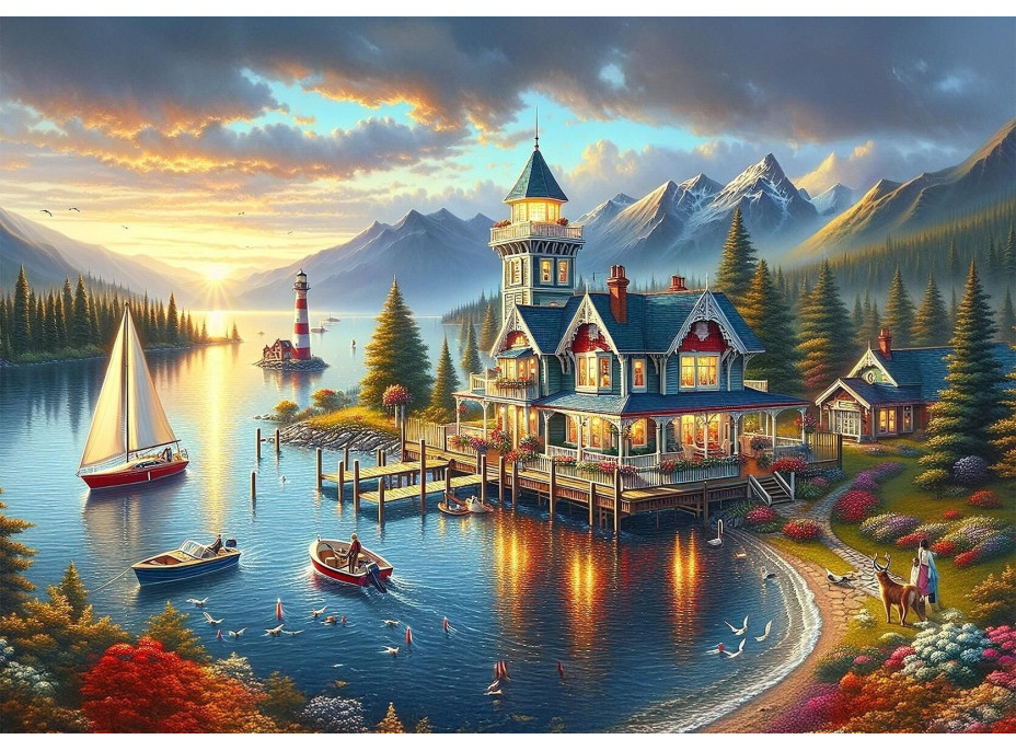 ART PUZZLE Puzzle Snový večer 1000 dílků